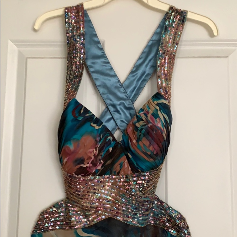 Embellished Warm Tones Prom